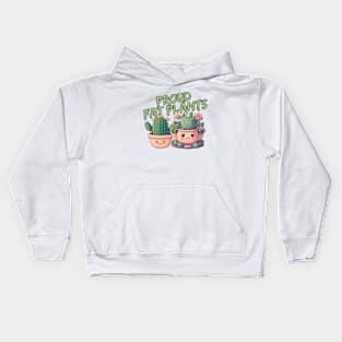 Gardening - Proud fat plants Kids Hoodie